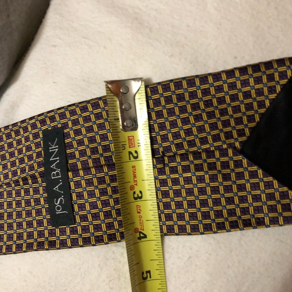 Vintage New No Tags JoS. A.Bank 60” tie 100% silk made in USA. Ready to wear! - Picture 11 of 11
